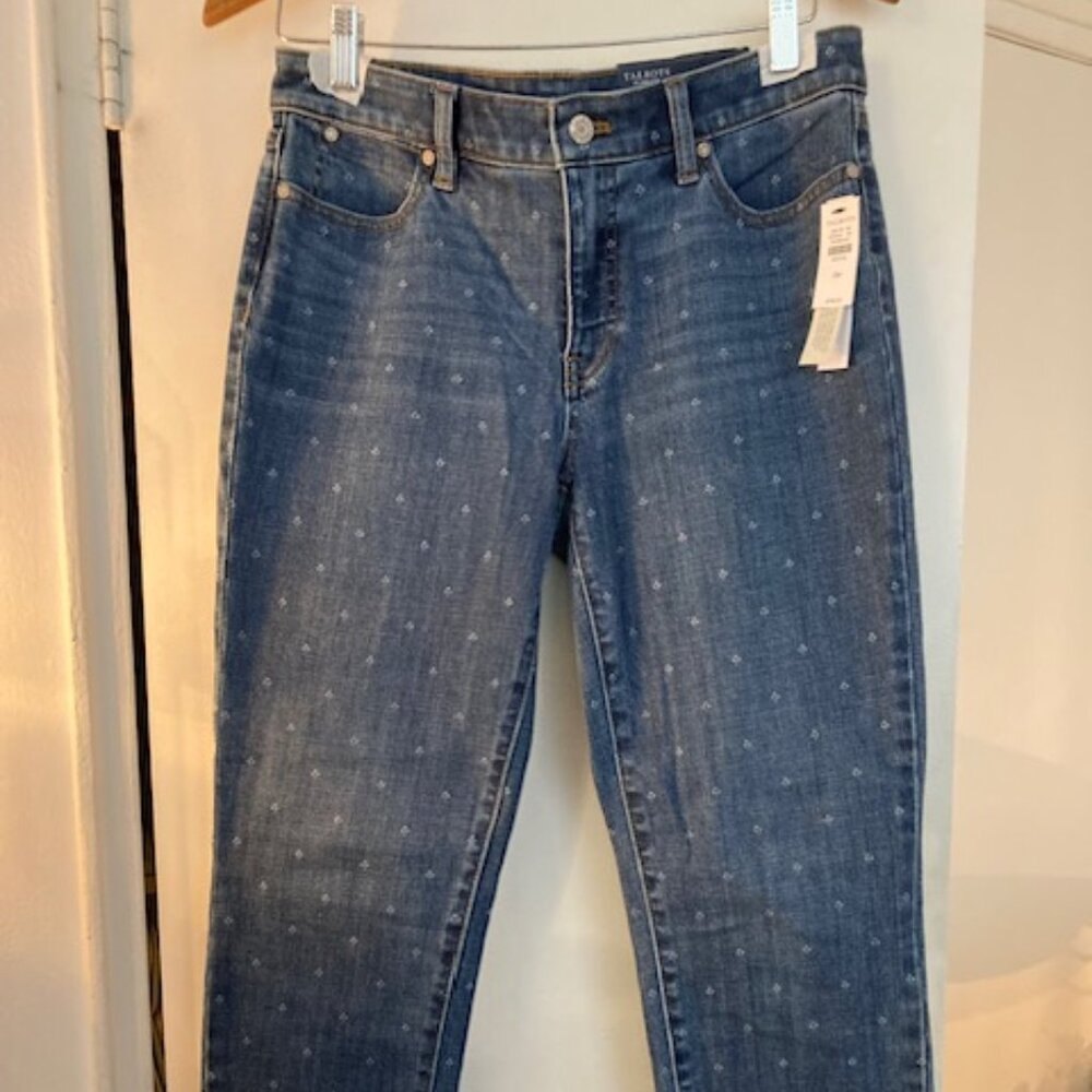 Brand New Talbots Flawless Slim Leg  and Ankle Denim Jeans Size Petite 6